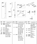 Governor Spring Bell Crank Control Levers Diagram and Parts List for 243431-0798-99  Briggs and Stratton Engine